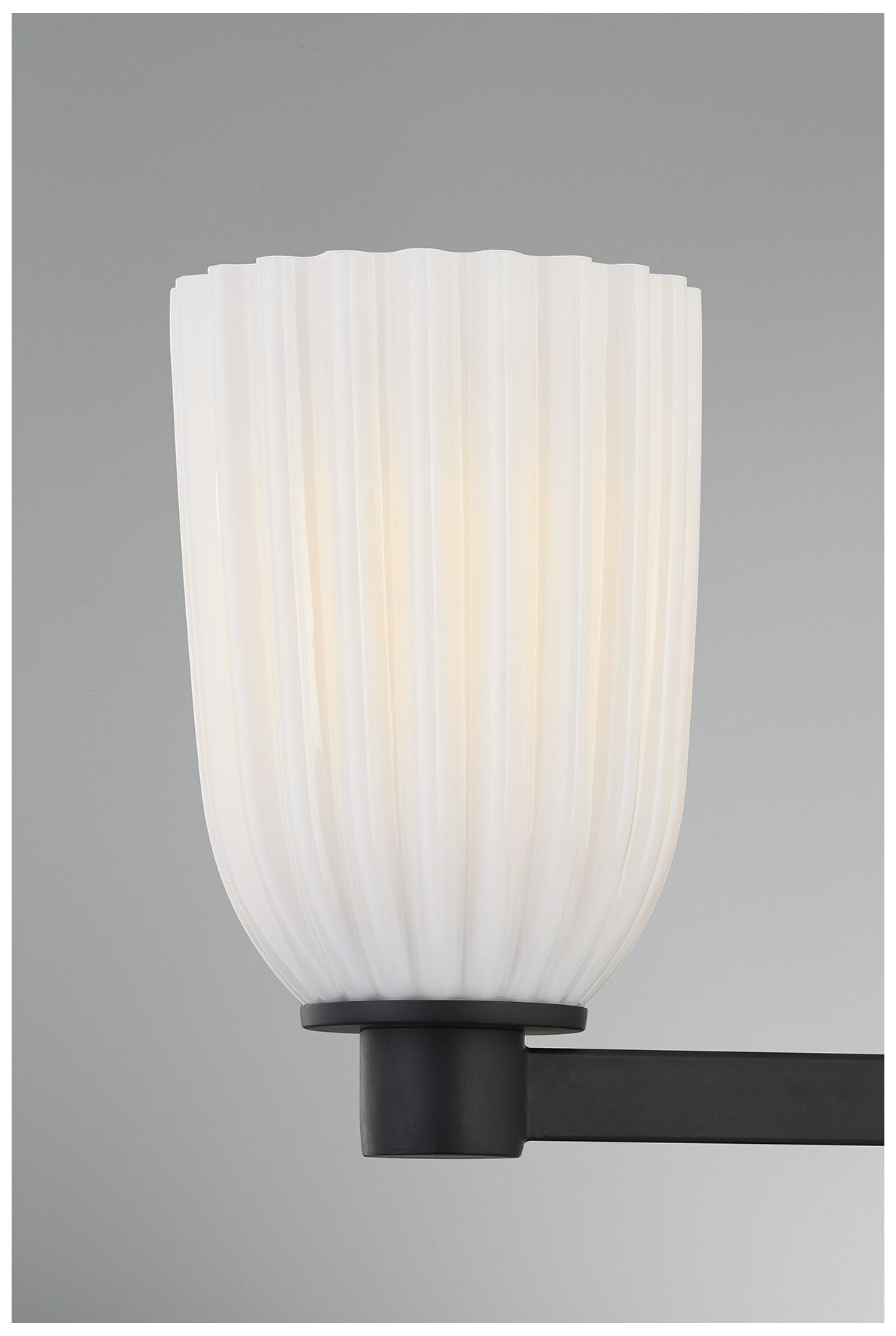 Image 6 Baldwin 3-Light Bathroom Vanity Light in Matte Black more views