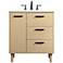 Baldwin 30" Wide Maple 2-Drawer Single Sink Bathroom Vanity