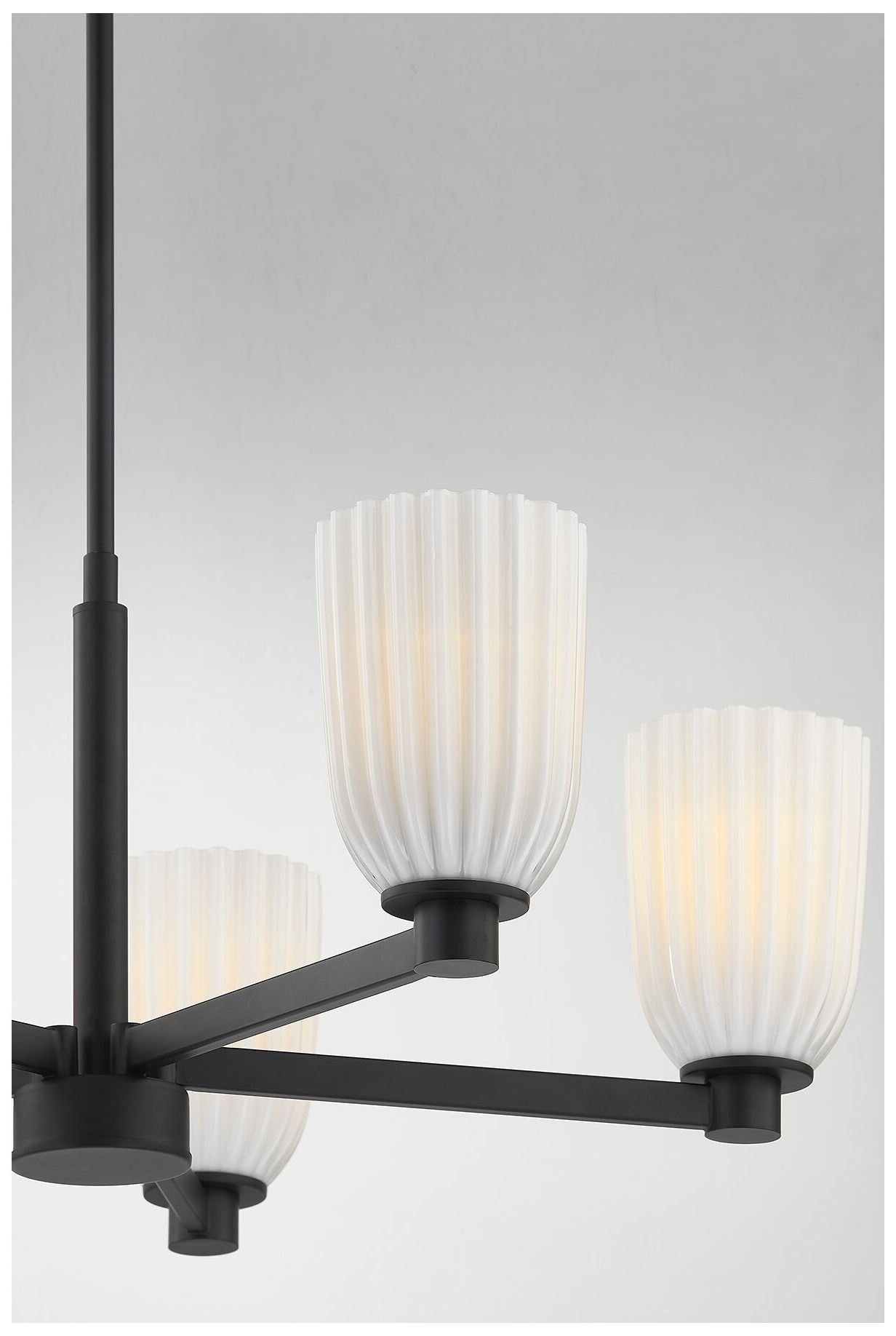 Image 6 Baldwin 5-Light Chandelier in Matte Black more views
