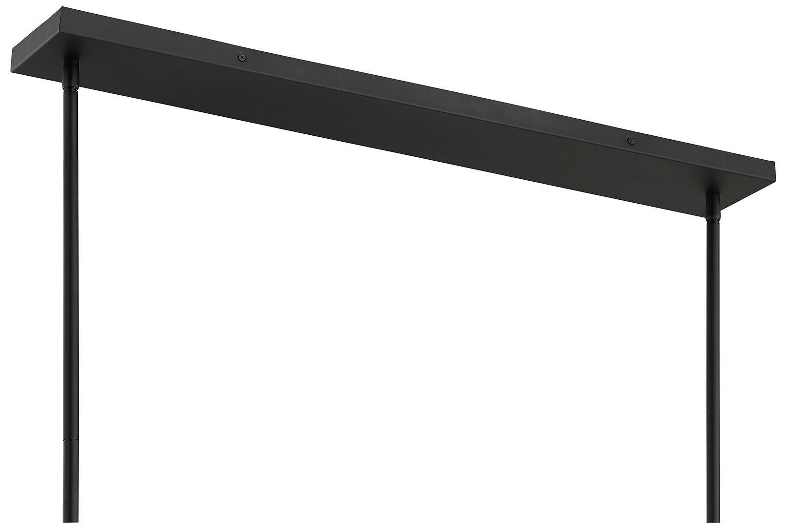 Image 4 Baldwin 8-Light Linear Chandelier in Matte Black more views