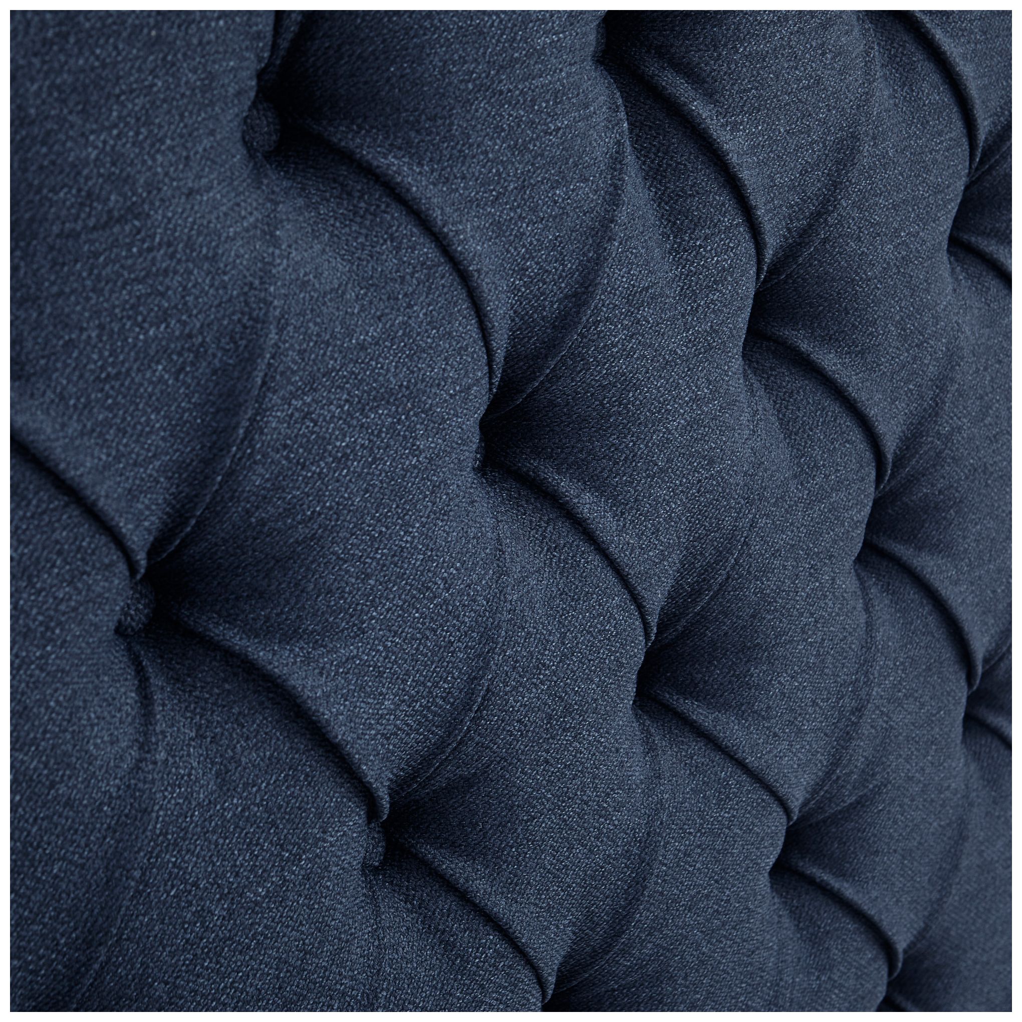 Image 7 Baldwin Navy Blue Fabric Tufted Adjustable Queen Headboard more views