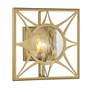 3_Balfour 1-Light Wall Sconce in Warm Brass more views