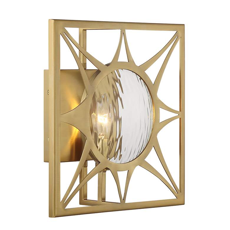 Image 4 Balfour 1-Light Wall Sconce in Warm Brass more views