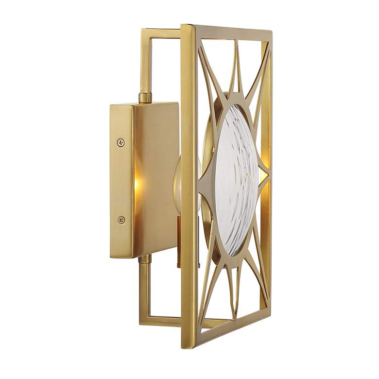 Image 5 Balfour 1-Light Wall Sconce in Warm Brass more views