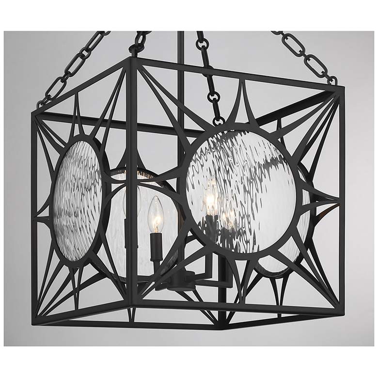 Image 7 Balfour 4-Light Pendant in Matte Black more views