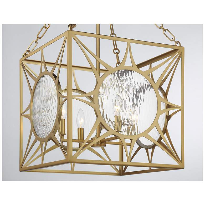 Image 7 Balfour 4-Light Pendant in Warm Brass more views