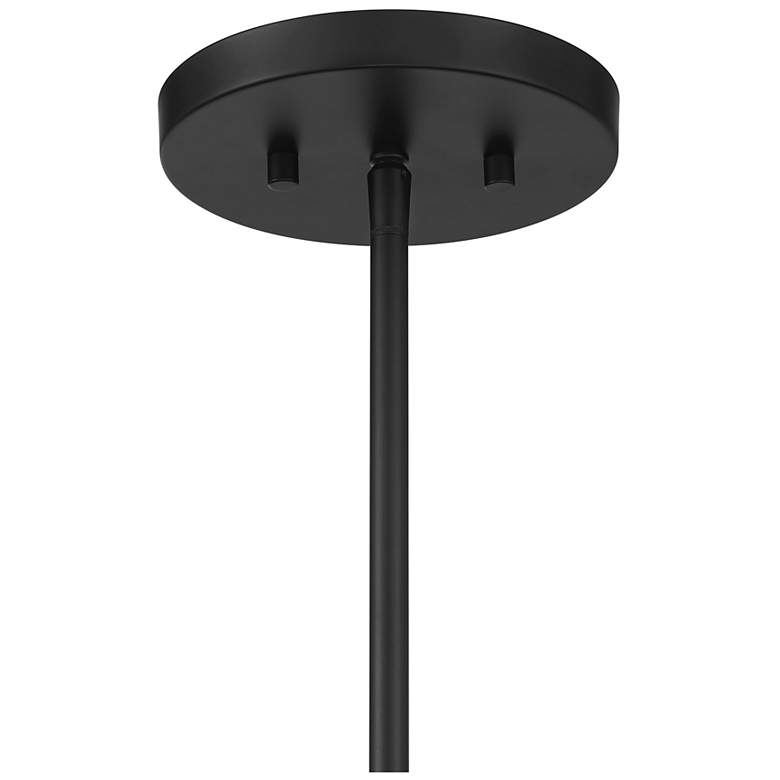 Image 6 Balfour 5-Light Convertible Semi-Flush or Pendant in Matte Black more views