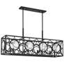 2_Balfour 8-Light Linear Chandelier in Matte Black more views