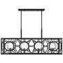 3_Balfour 8-Light Linear Chandelier in Matte Black more views