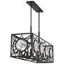 5_Balfour 8-Light Linear Chandelier in Matte Black more views