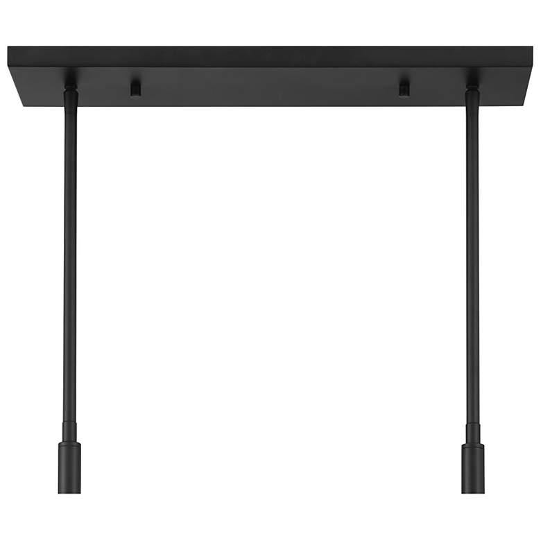 Image 6 Balfour 8-Light Linear Chandelier in Matte Black more views