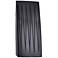 Bali-13.25-inch-high-ceramic-black-up/down-LED-outdoor-wall-light