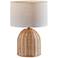 Bali 18 1/4" High Natural Rattan Accent Table Lamp