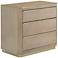 Bali 32" Wide Light Wheat 3-Drawer Accent Chest