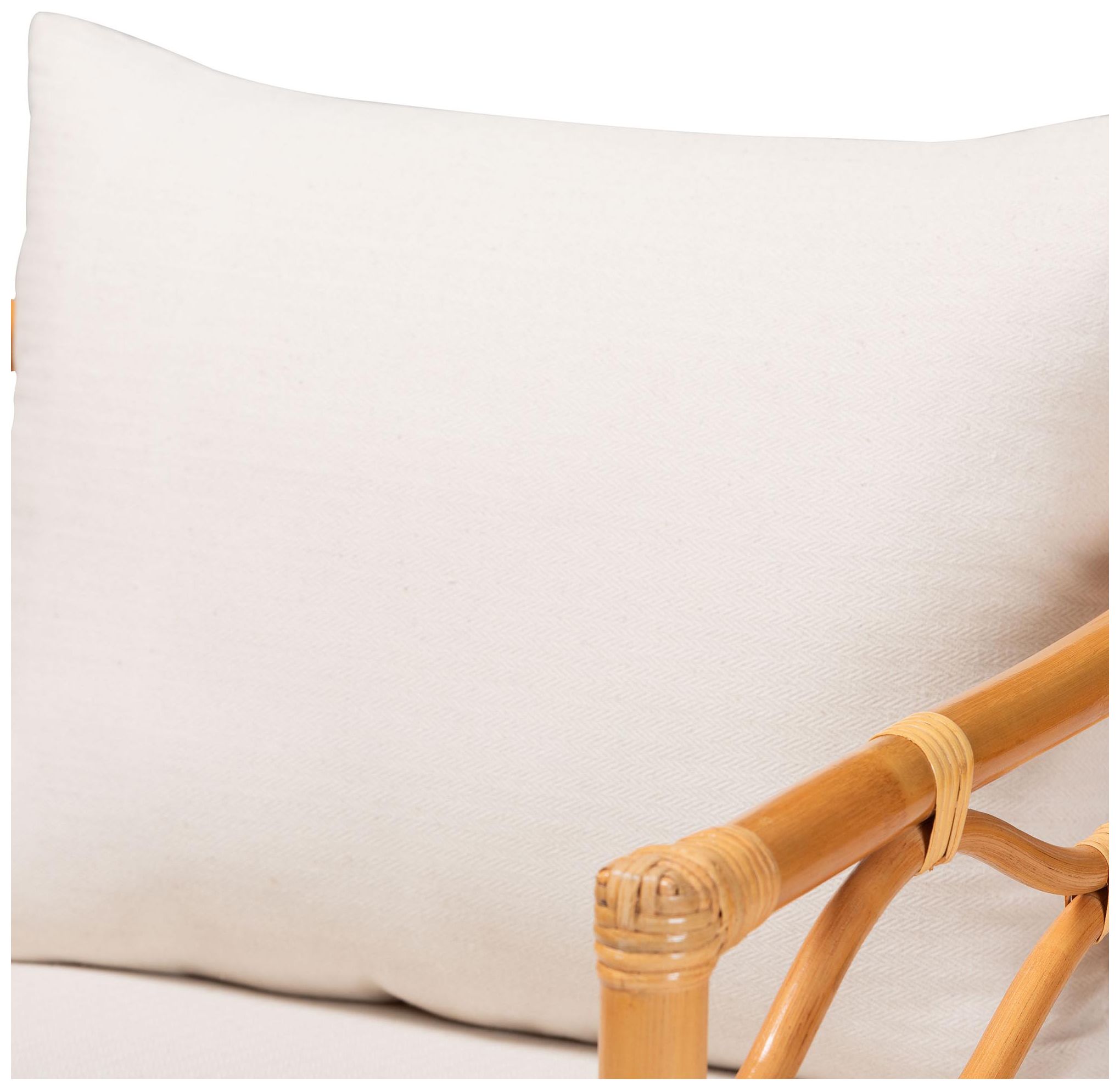 Image 6 bali & pari Acelynn Bohemian Light Honey Rattan Arm Chair more views