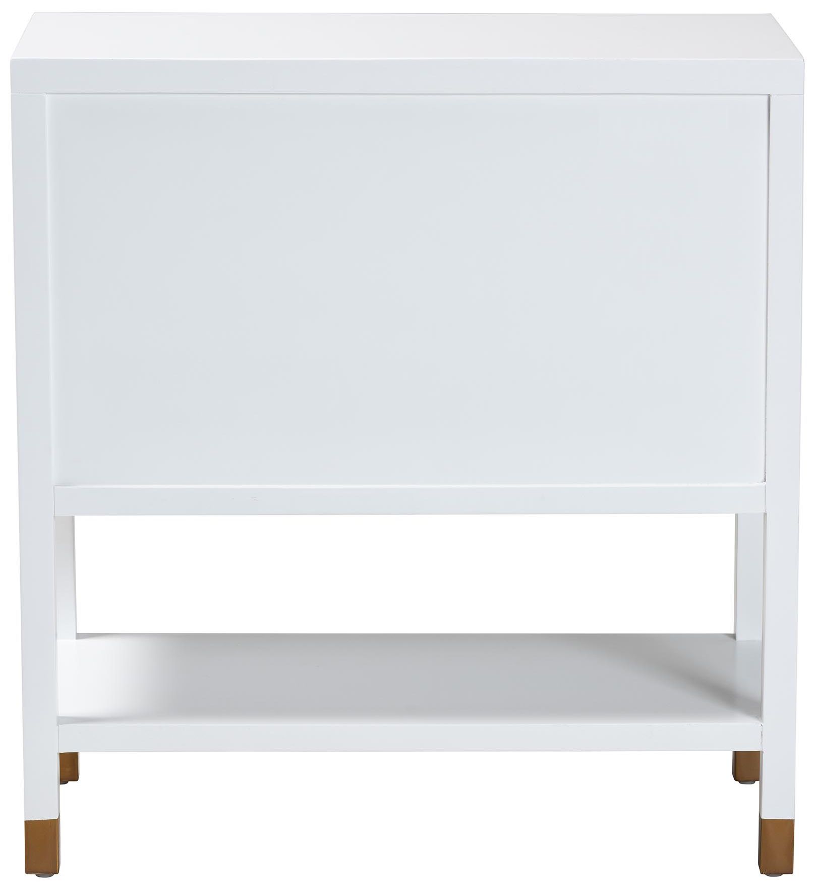 Image 6 bali & pari Aiden Fluted Sideboard 2 Door Storage Cabinet with Shelf more views