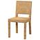 bali & pari Anfield Modern Natural Seagrass and Mahogany Wood Dining Ch