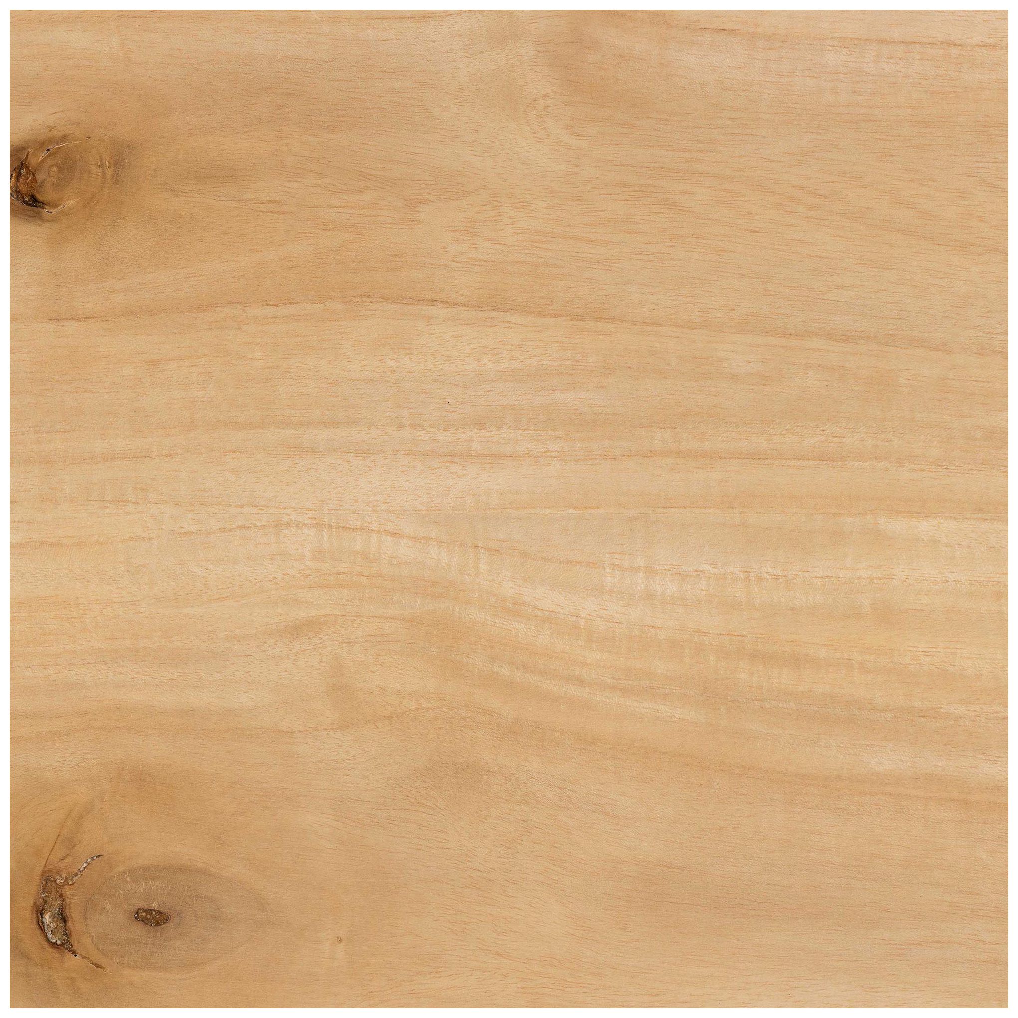 Image 5 bali & pari Caribic Modern Slatted Acacia Wood End Table more views