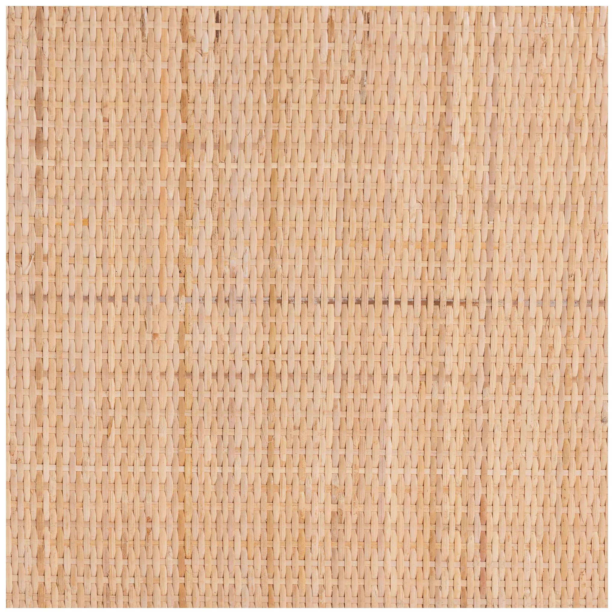 Image 6 bali & pari Dalida Bohemian Natural Rattan 3-Tier Console Table more views