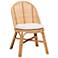 bali & pari Daniela Bohemian Light Honey Rattan Dining Chair