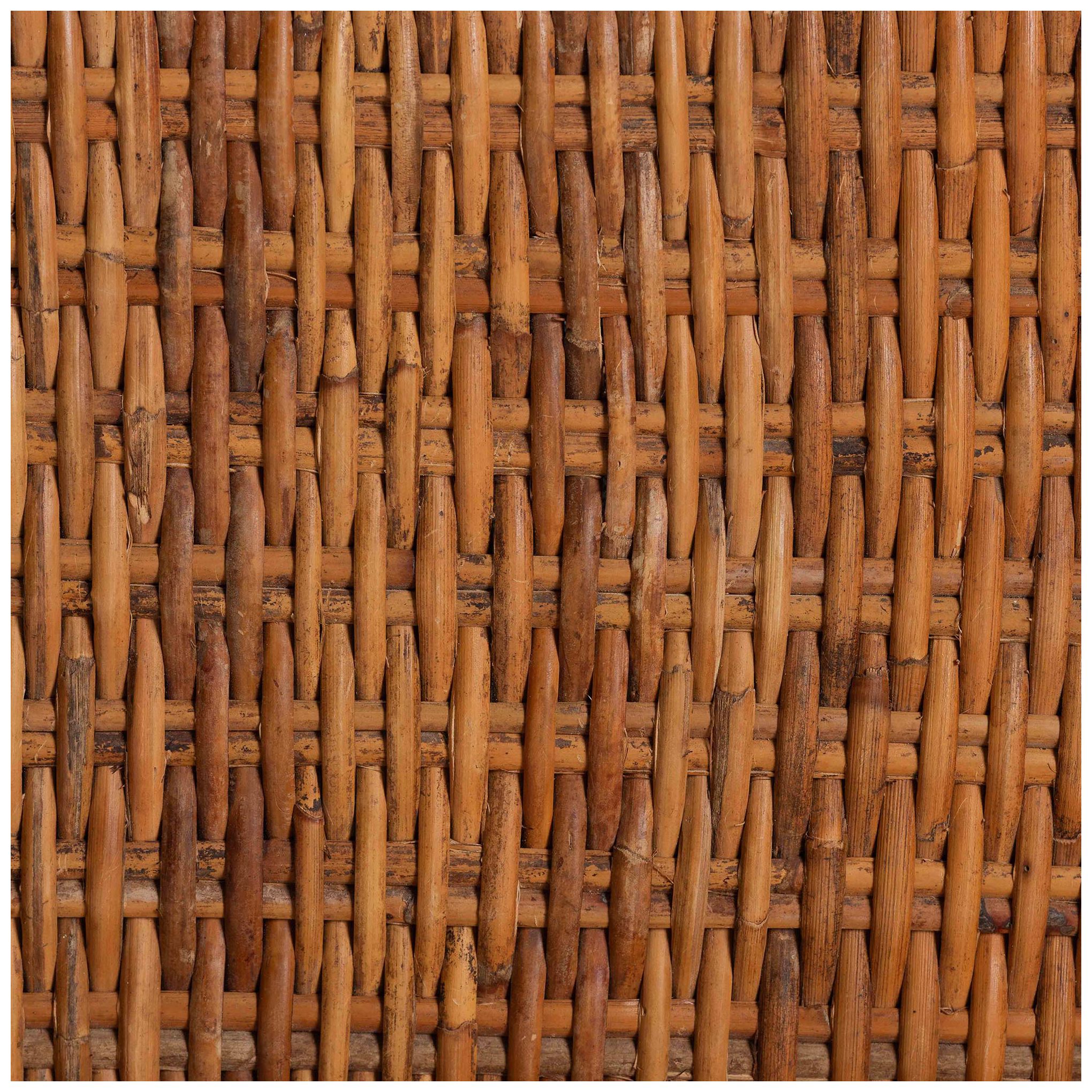 bali &amp; pari Derris Rattan Light Honey Counter Stool with Cushion