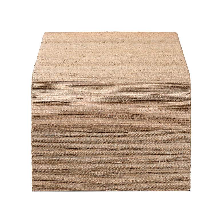 Image 5 bali & pari Eviana Japandi Natural Seagrass Waterfall Coffee Table more views