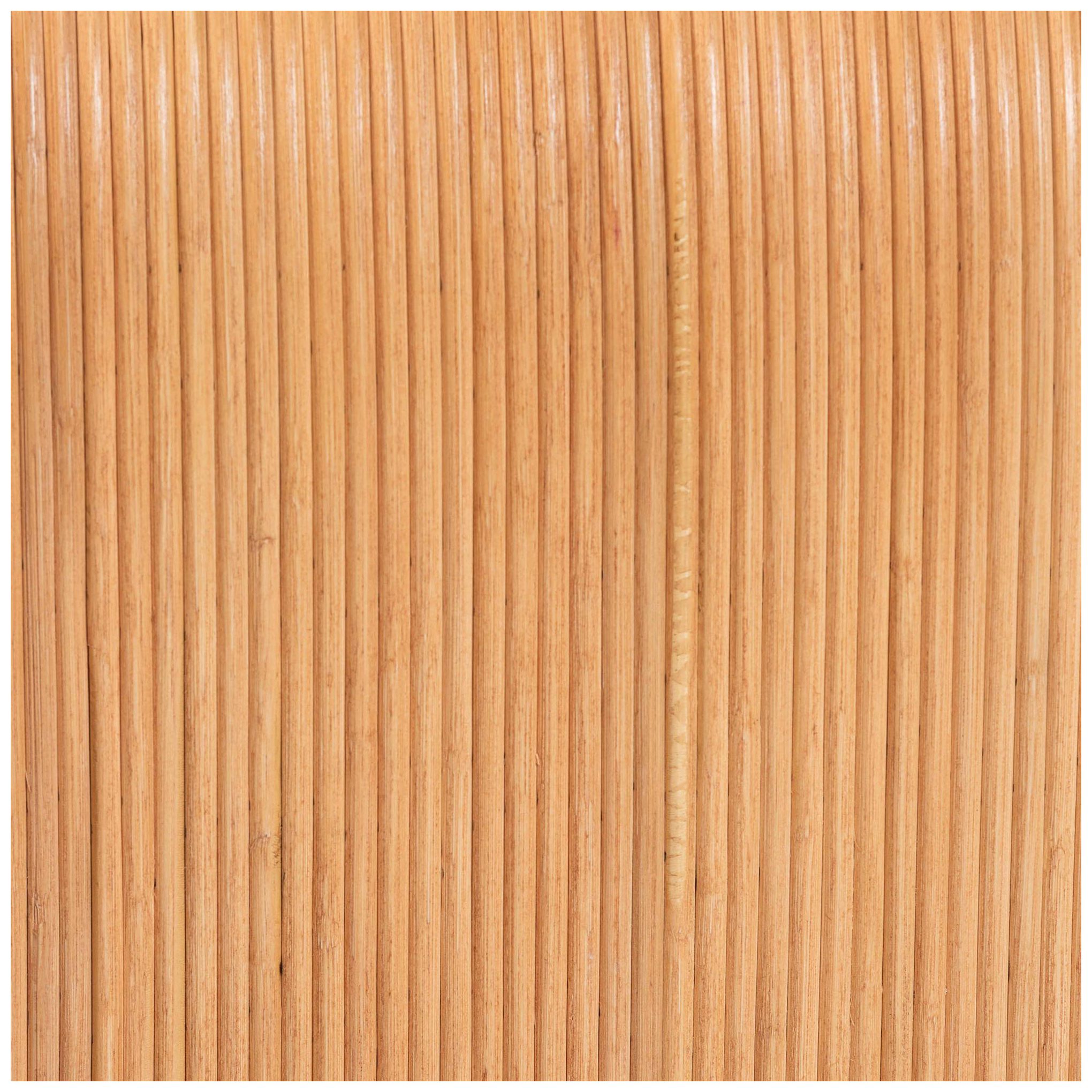 Image 6 bali & pari Guevara Bohemian Light Honey Fluted Rattan Coffee Table more views