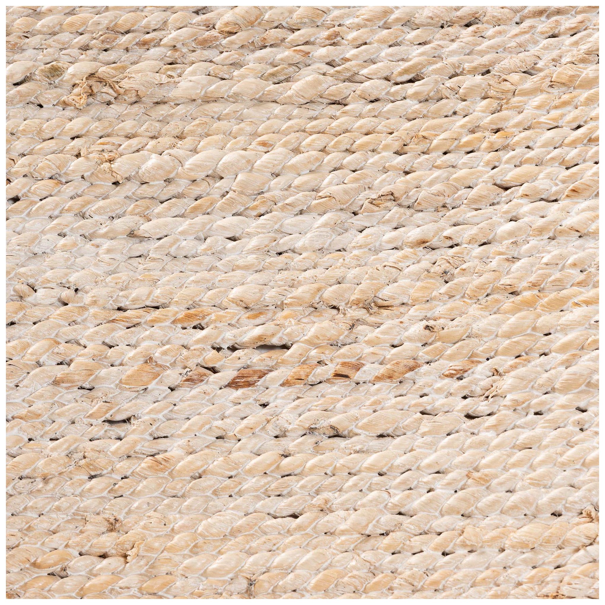 bali &amp; pari Jasper Seagrass Bar Stool with Mahogany Wood Frame