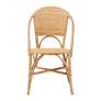 3_bali & pari Jaylyn Bohemian Natural Rattan Dining Chair more views