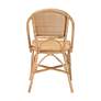 5_bali & pari Jaylyn Bohemian Natural Rattan Dining Chair more views