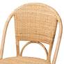 6_bali & pari Jaylyn Bohemian Natural Rattan Dining Chair more views