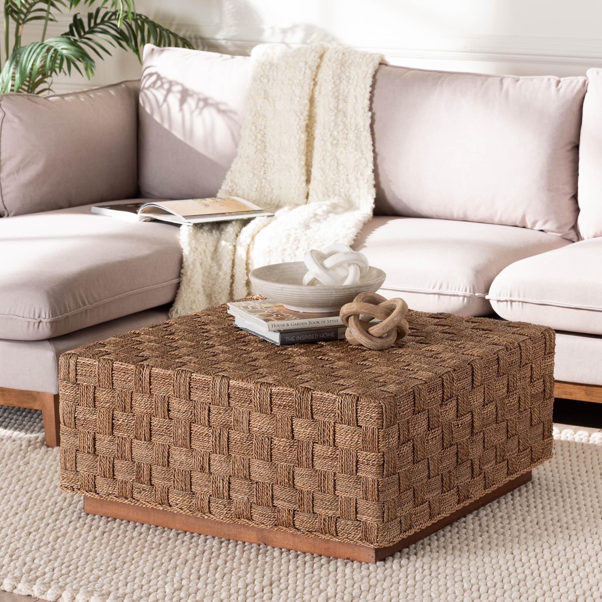 Thumbnail1 of bali & pari Karina Bohemian Natural Seagrass Coffee Table