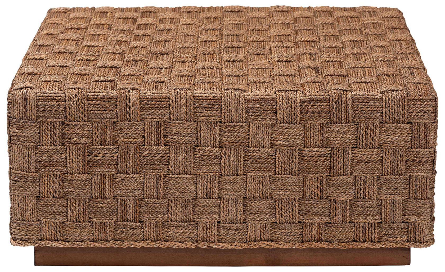 Thumbnail3 of bali & pari Karina Bohemian Natural Seagrass Coffee Table more views