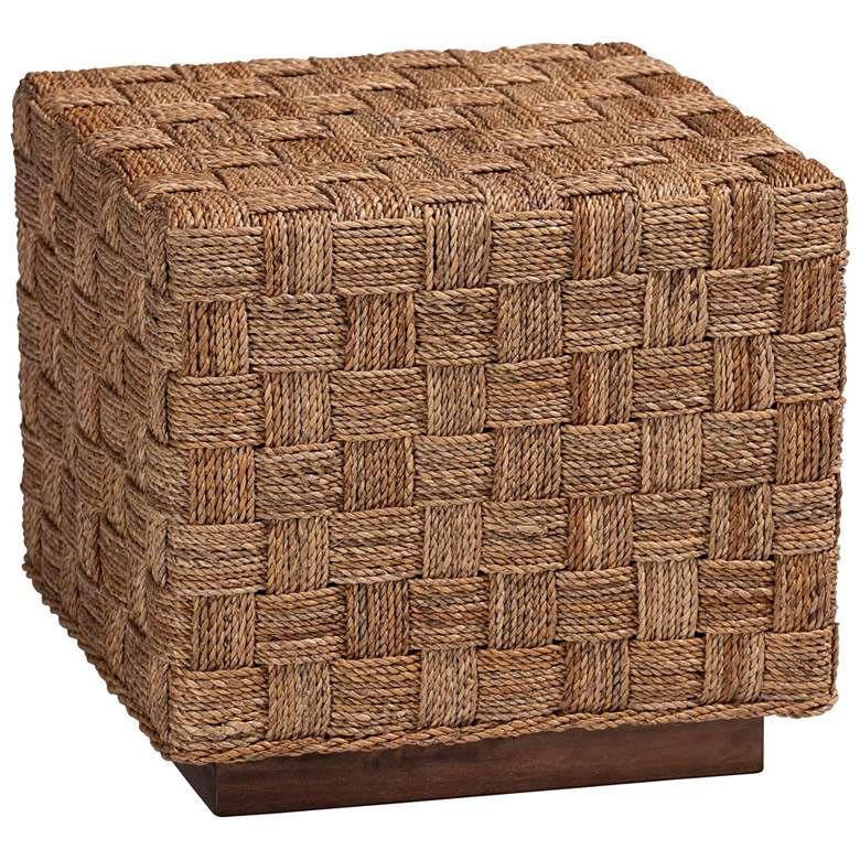 Image 1 bali & pari Karina Bohemian Natural Seagrass End Table
