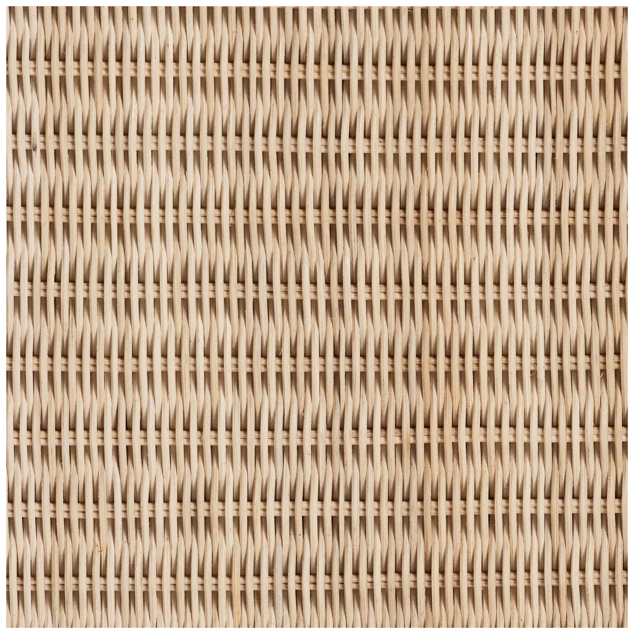 bali & pari Lanica Japandi Sun Bleached Rattan 3-Drawer Nightstand