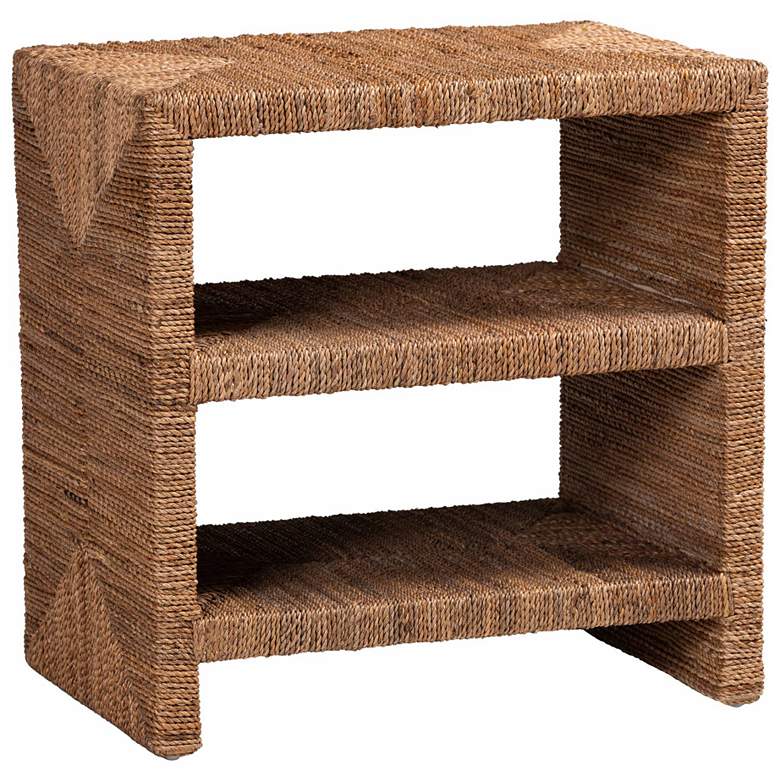 Image 1 bali & pari Liza Bohemian Natural Seagrass End Table