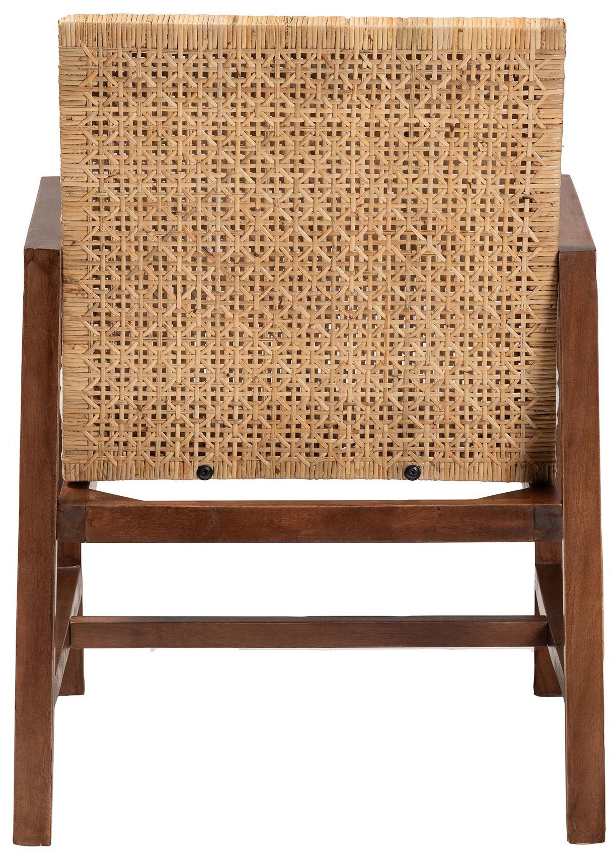 Image 5 bali & pari Lovina Bohemian Light Honey Rattan and Acacia Wood Arm Chai more views