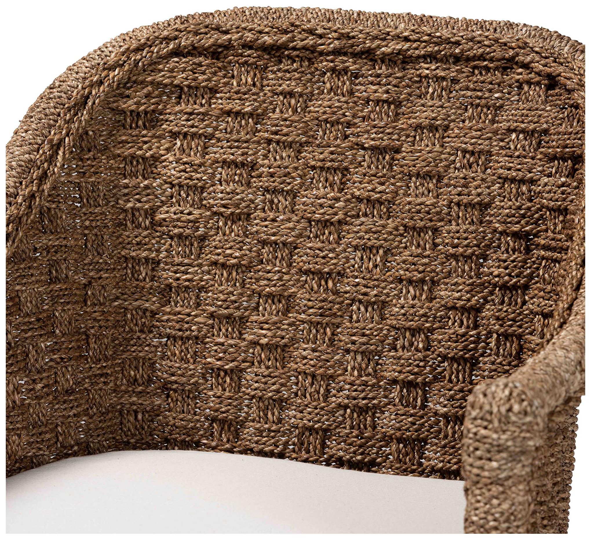 Image 6 bali & pari Luis Bohemian Natural Seagrass and Rattan Arm Chair more views