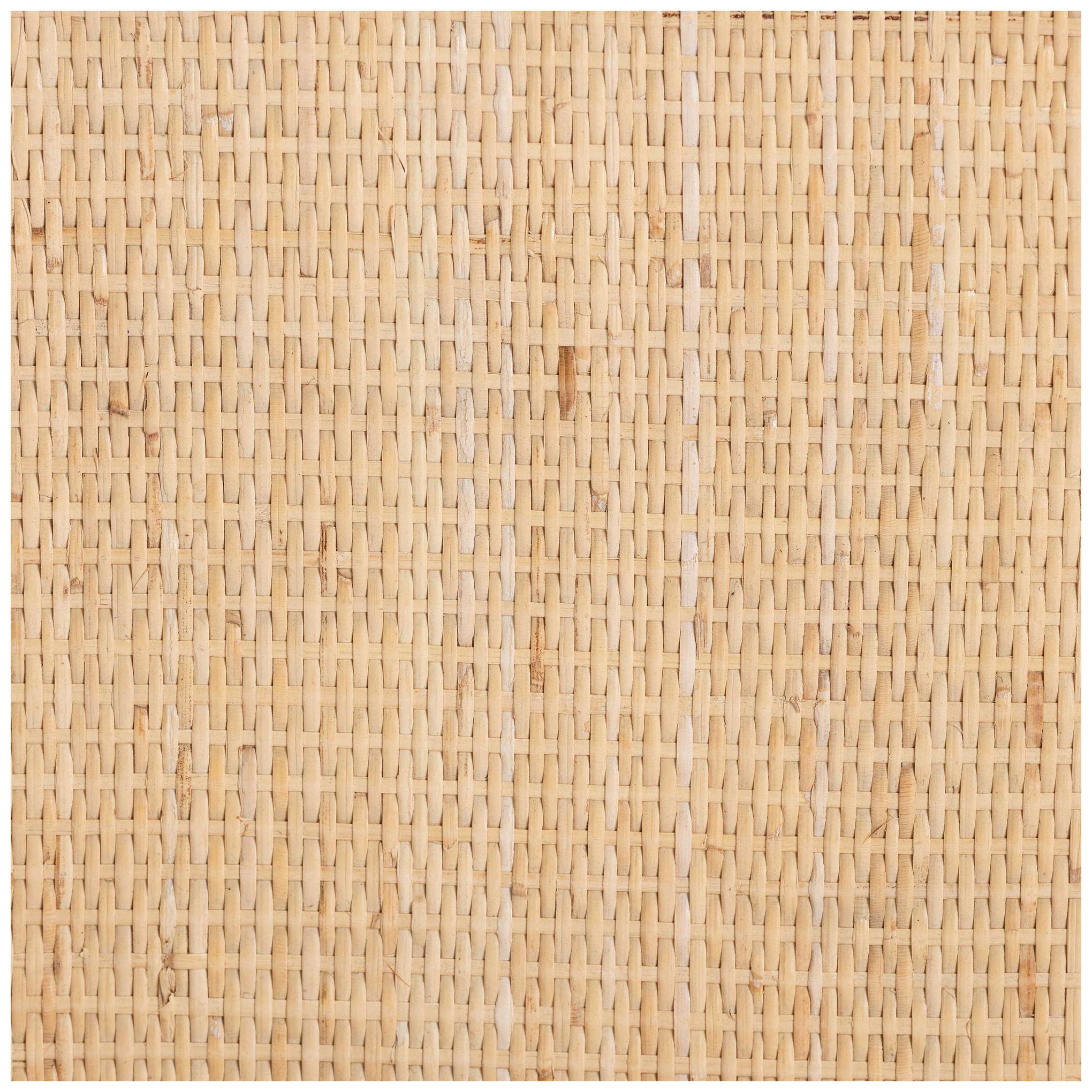 bali &amp; pari Molina Natural Rattan Wine Cart -Trolley with Bottle Holder