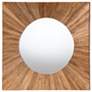 bali & pari Mosa Bohemian Pealed Grasscloth Accent Mirror