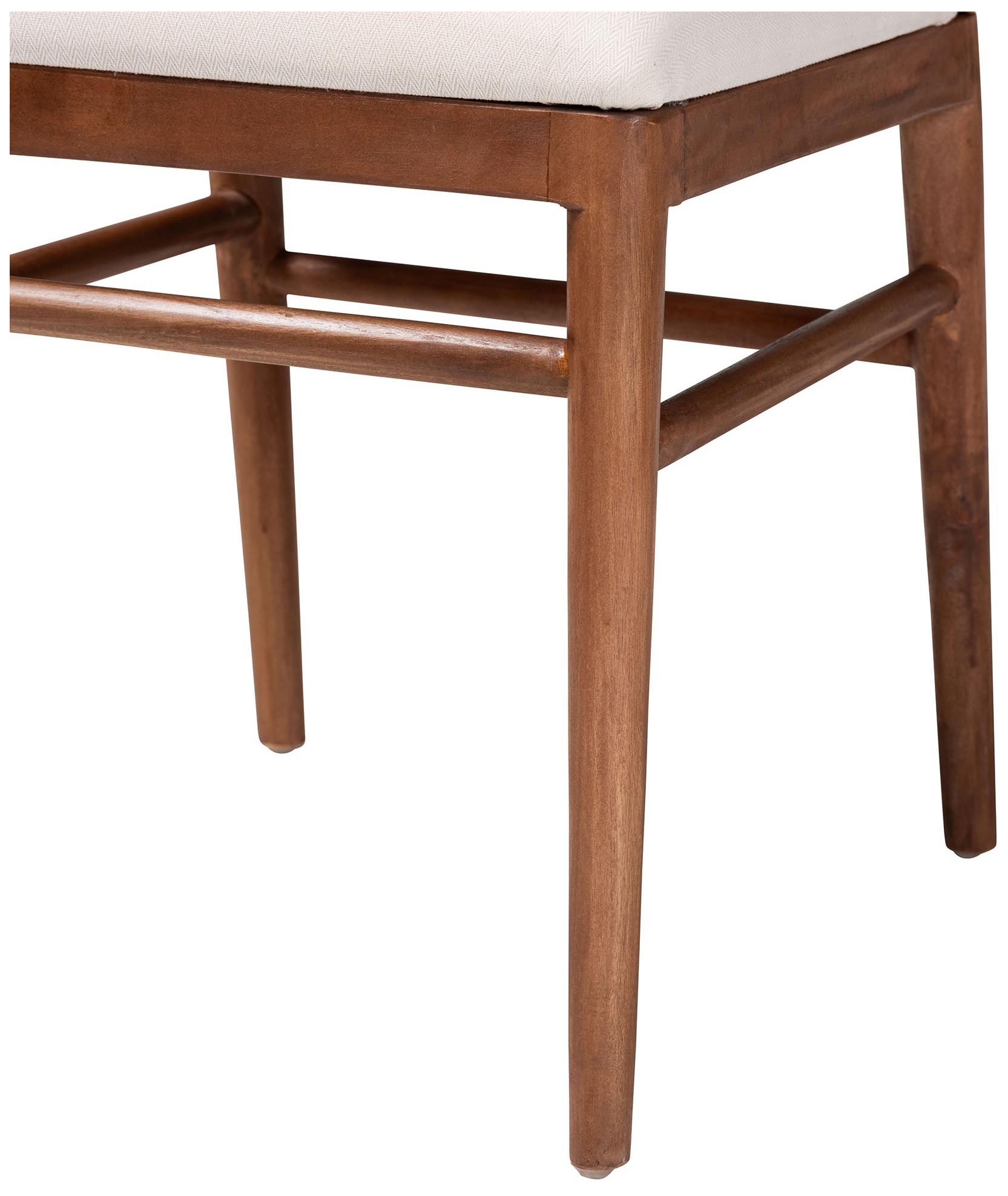 Image 6 bali & pari Nadim Natural Seagrass and Acacia Wood 2-Piece Dining Chair more views