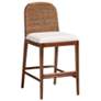 1_bali & pari Nadim Seagrass and Acacia Wood Counter Stool