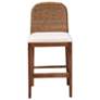 5_bali & pari Nadim Seagrass and Acacia Wood Counter Stool more views