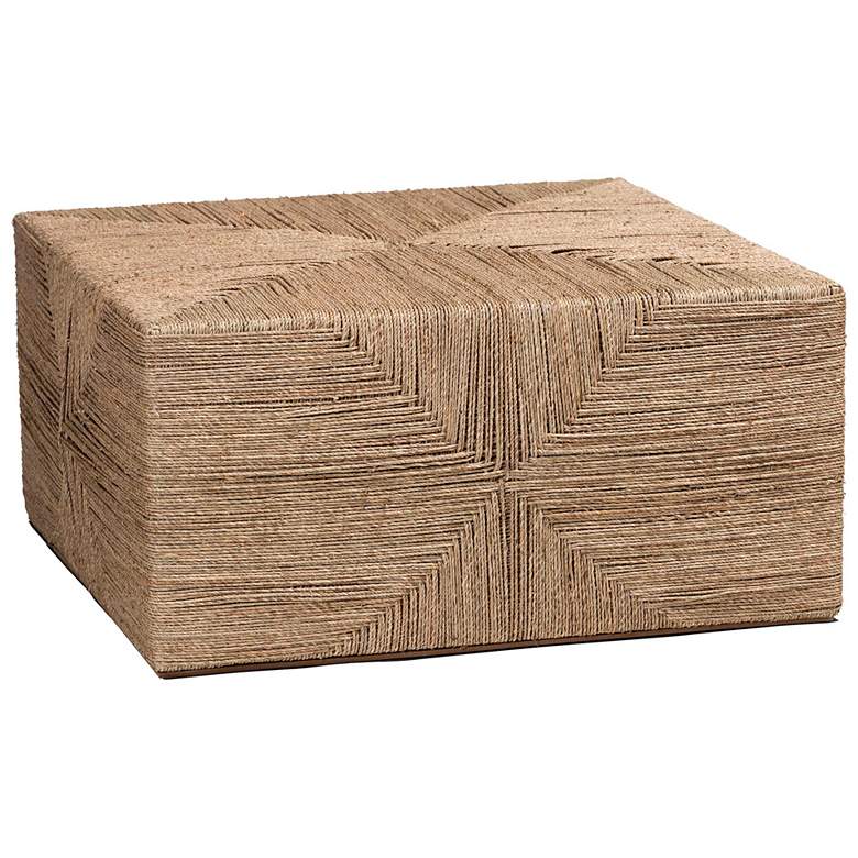 Image 1 bali & pari Nakita Japandi Natural Seagrass Coffee Table