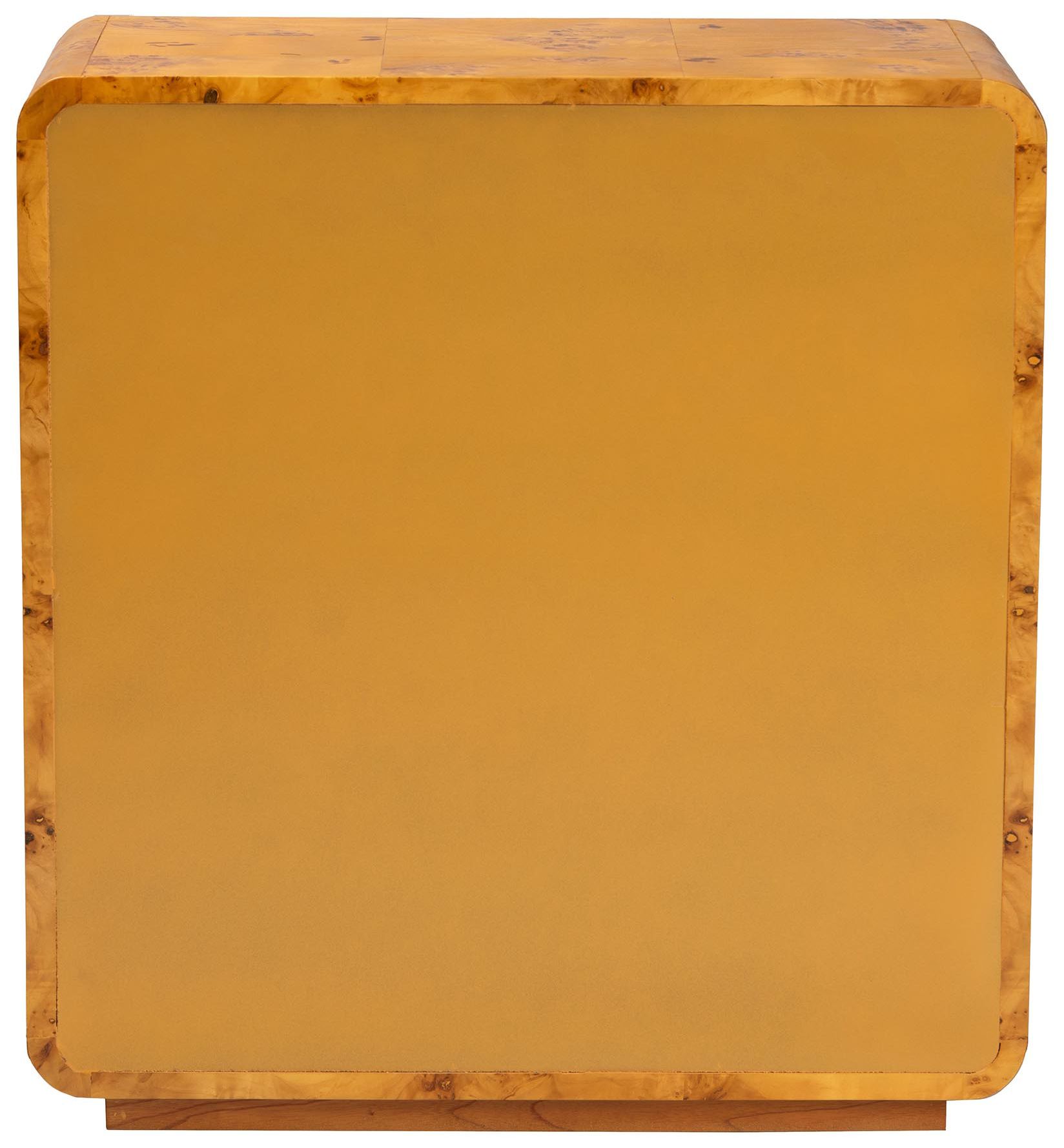 Image 6 bali & pari Netra Modern Natural Real Burl Wood Storage Cabinet more views