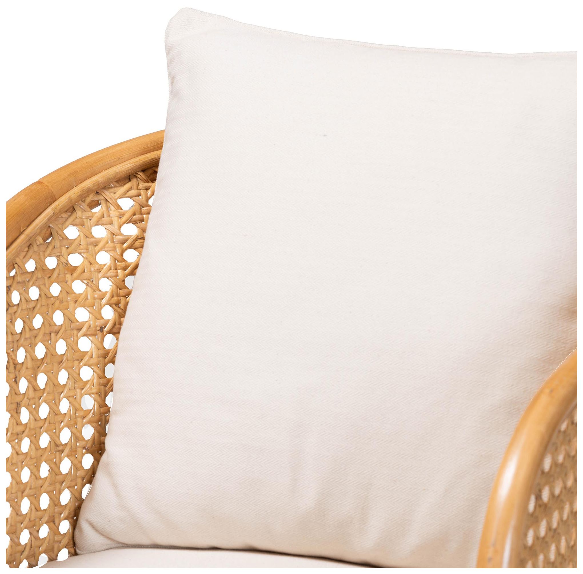 Image 6 bali & pari Niko Bohemian Light Honey Rattan Arm Chair more views