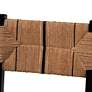 6_bali & pari Prita 34" High Paper Loom and Mahogany Dining Chair more views