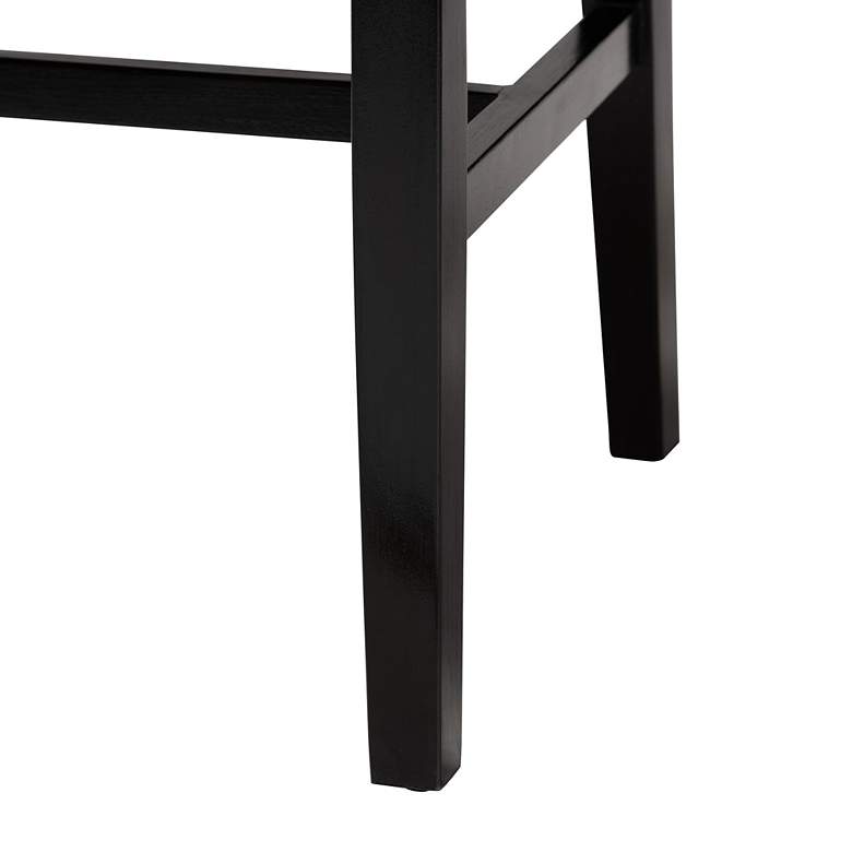 Image 7 bali & pari Prita Bohemian Paper Loom and Black Mahogany Wood Dining Ch more views