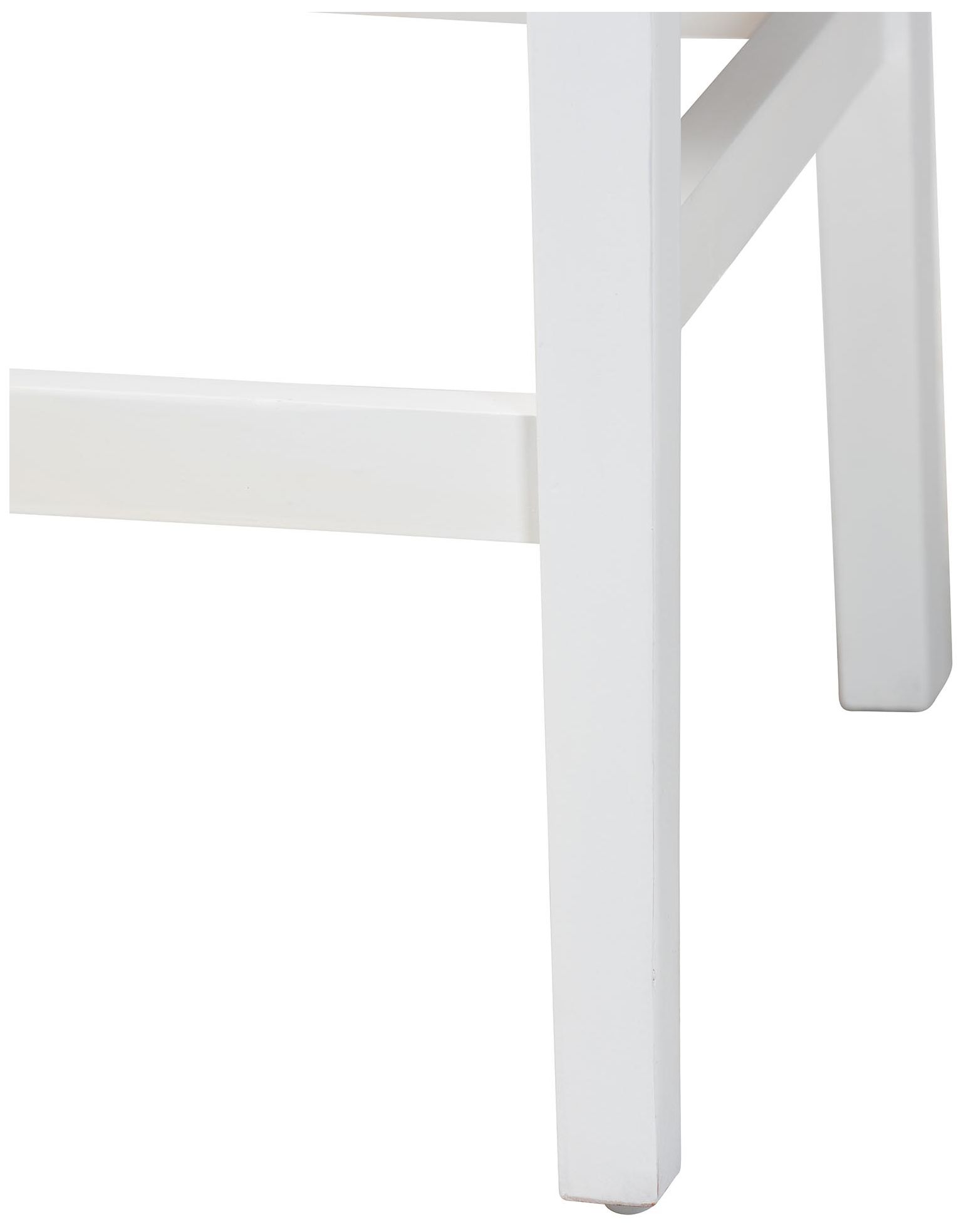 Image 6 bali & pari Talli Bohemian Paper Loom and White Mahogany Wood Bar Stool more views