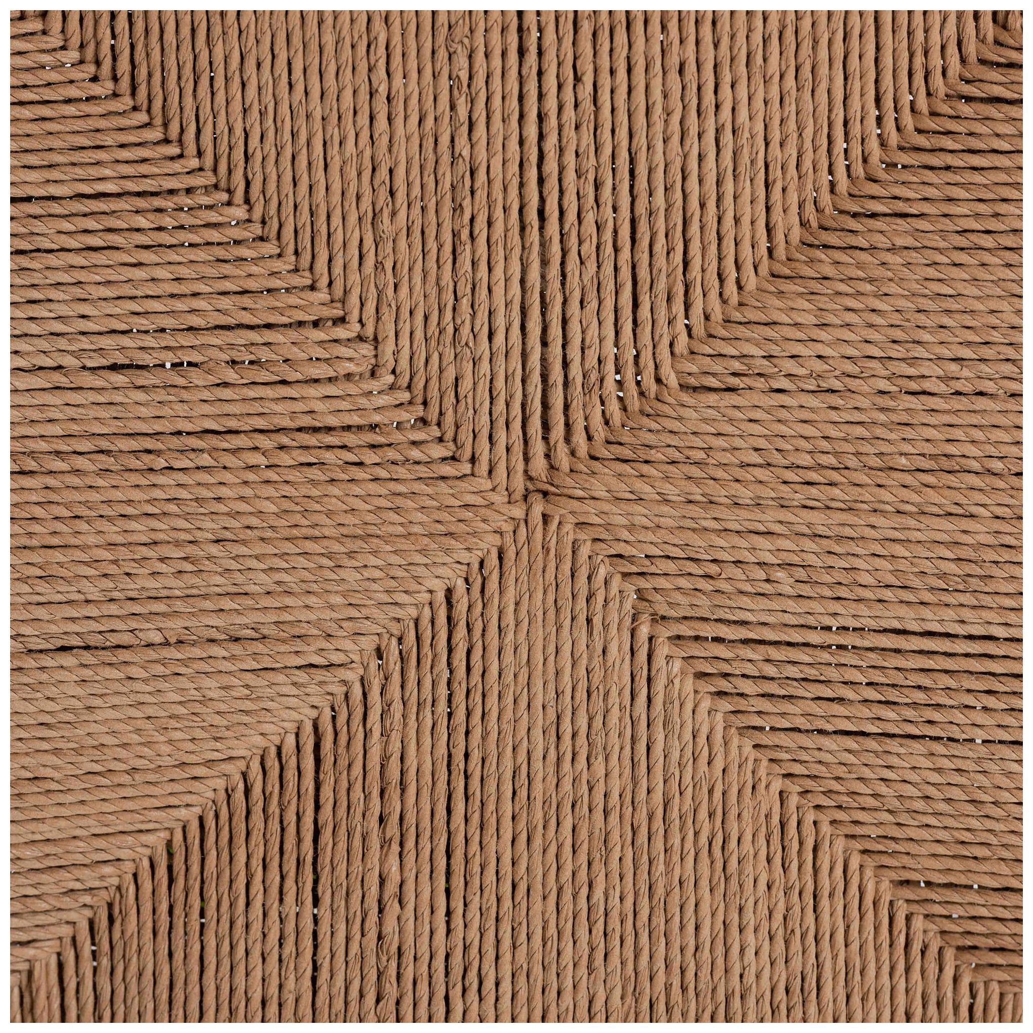 Image 7 bali & pari Talli Bohemian Paper Loom and White Mahogany Wood Bar Stool more views